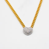 Choker cuore Ely
