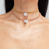 Choker cuore Ely