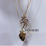 Collana Cuore anatomico