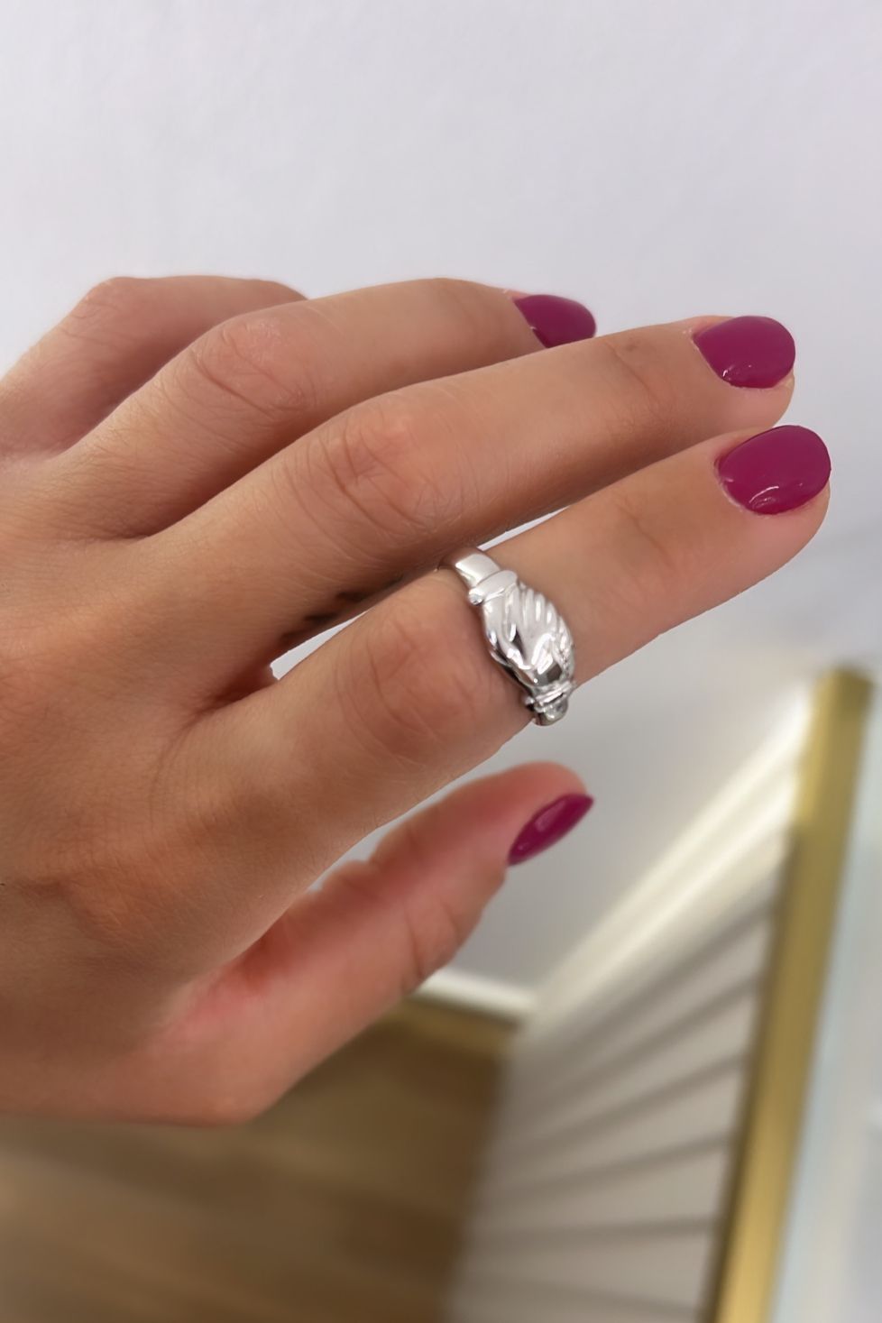 Ring Anello Mani Santa Rita Fede Di S Rita Anello Mani Santa Rita