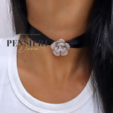Chocker Rosa Petali Big