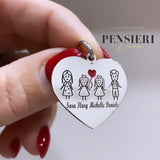 Collana Cuore Family