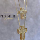 Collana Croce pavè