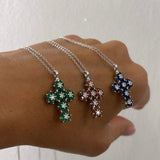 Collana croce Magic kolors