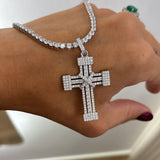 Collana croce Jaqueline
