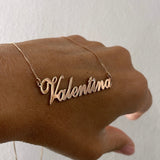 Collana Nome Swarovski