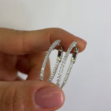 Orecchino cerchio Sunshine