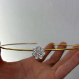Choker fiore rigido