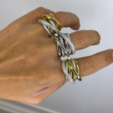 Anello Intreccio Lux