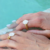 Anello Fiore groumette
