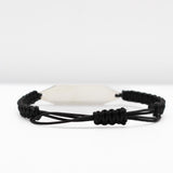 Bracciale targhetta inciso