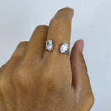 Anello Goccia Duo