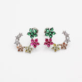 Orecchino Magic fiore Contrariè