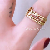 Anello Doppio Nome