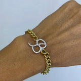 Bracciale Initiale Groumette