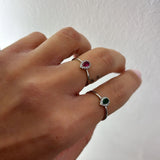 Anello Mini goccia