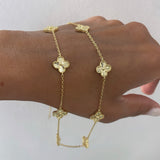 Collana Gold Clover