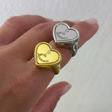 Anello cuore di mamma