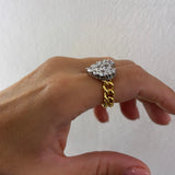 Anello groumette musa Lovely