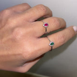 Anello Mini goccia
