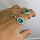 Collezione Esmeralda ovale doppio giro