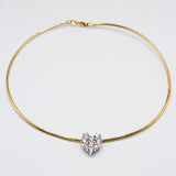 Choker rigido musa Lovely