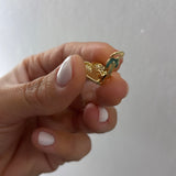 Orecchino cuore con clip