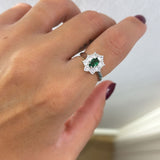 Collezione kate fiore smeraldo