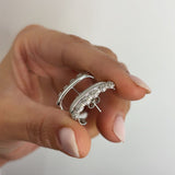 Orecchino earcuff da foro