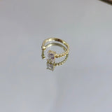 Anello zircone groumettina