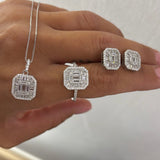 Parure Completa Elegant Square