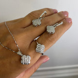 Parure Completa Elegant Flower