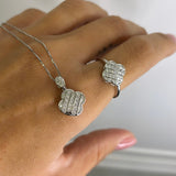 Parure Completa Elegant Flower