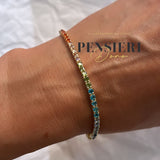 Bracciale Tennis Multicolor