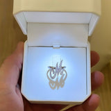 Anello lettera Luxury