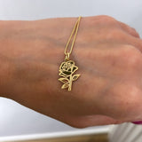 Collana Rosa stilizzata