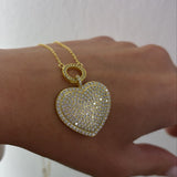 Collana cuore Regina