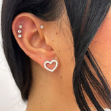 Orecchino cuore Corazon