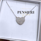 Collana Cuore Zirconato