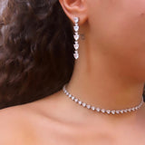 Orecchini Heart Pendenti