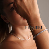 Bracciale Tennis Bianco
